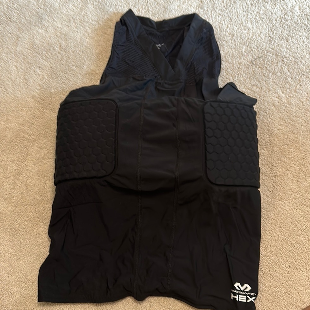 Mcdavid football padded tank